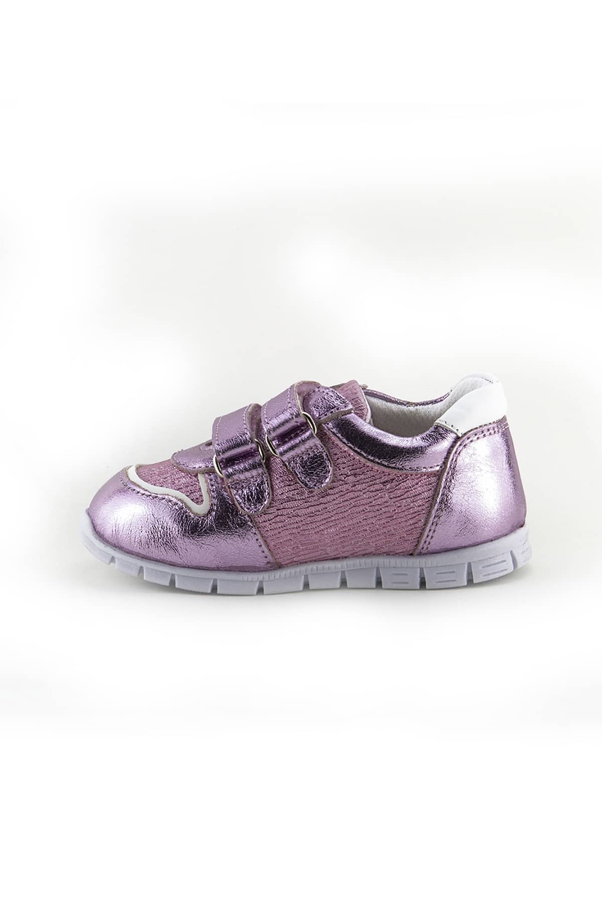 Παιδικά παπούτσια Minipicco Baby Girl Pink Leather Orthopedic Support - Image 3