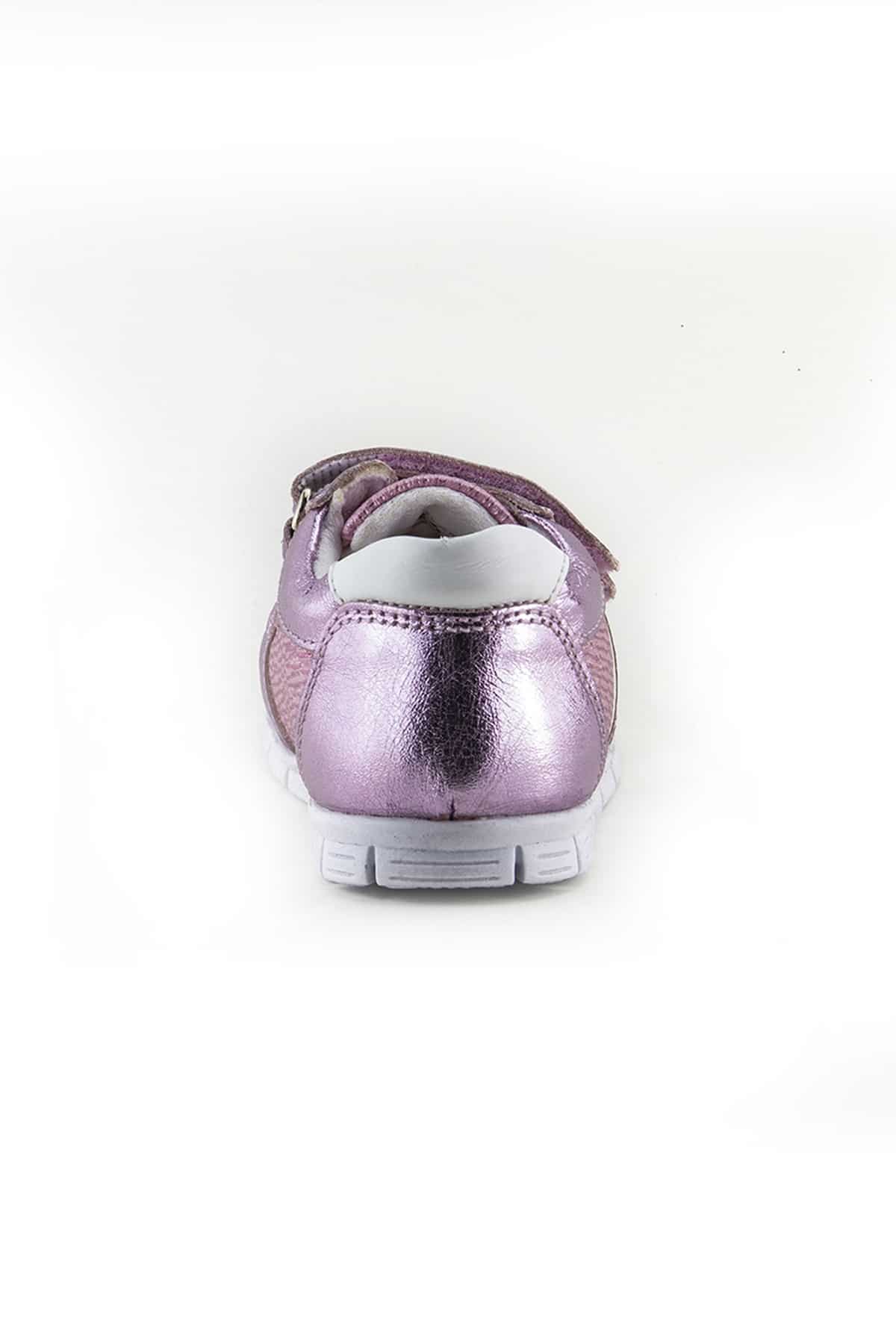 Παιδικά παπούτσια Minipicco Baby Girl Pink Leather Orthopedic Support - Image 4