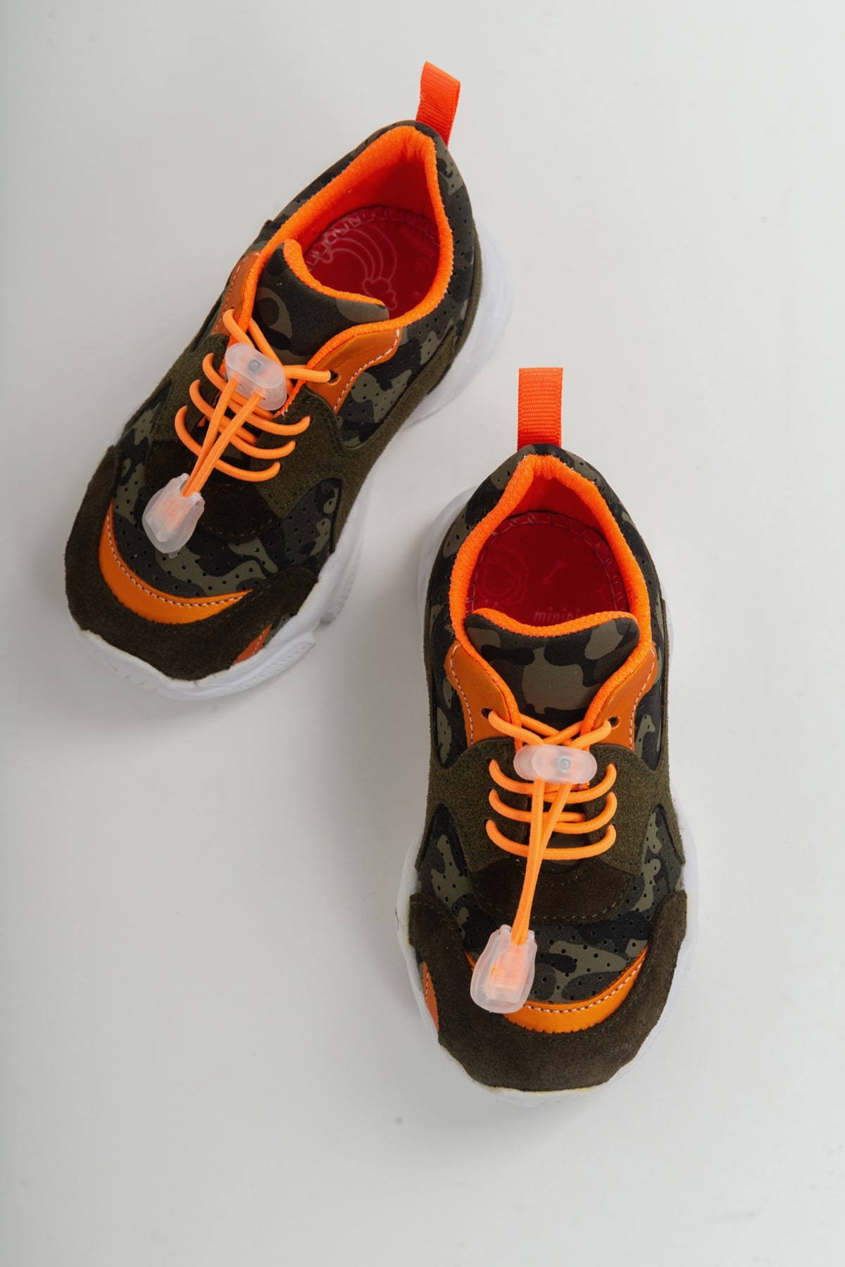 Αθλητικά παπούτσια Minipicco Boys Khaki Orthopedic Supported Sports - Image 3