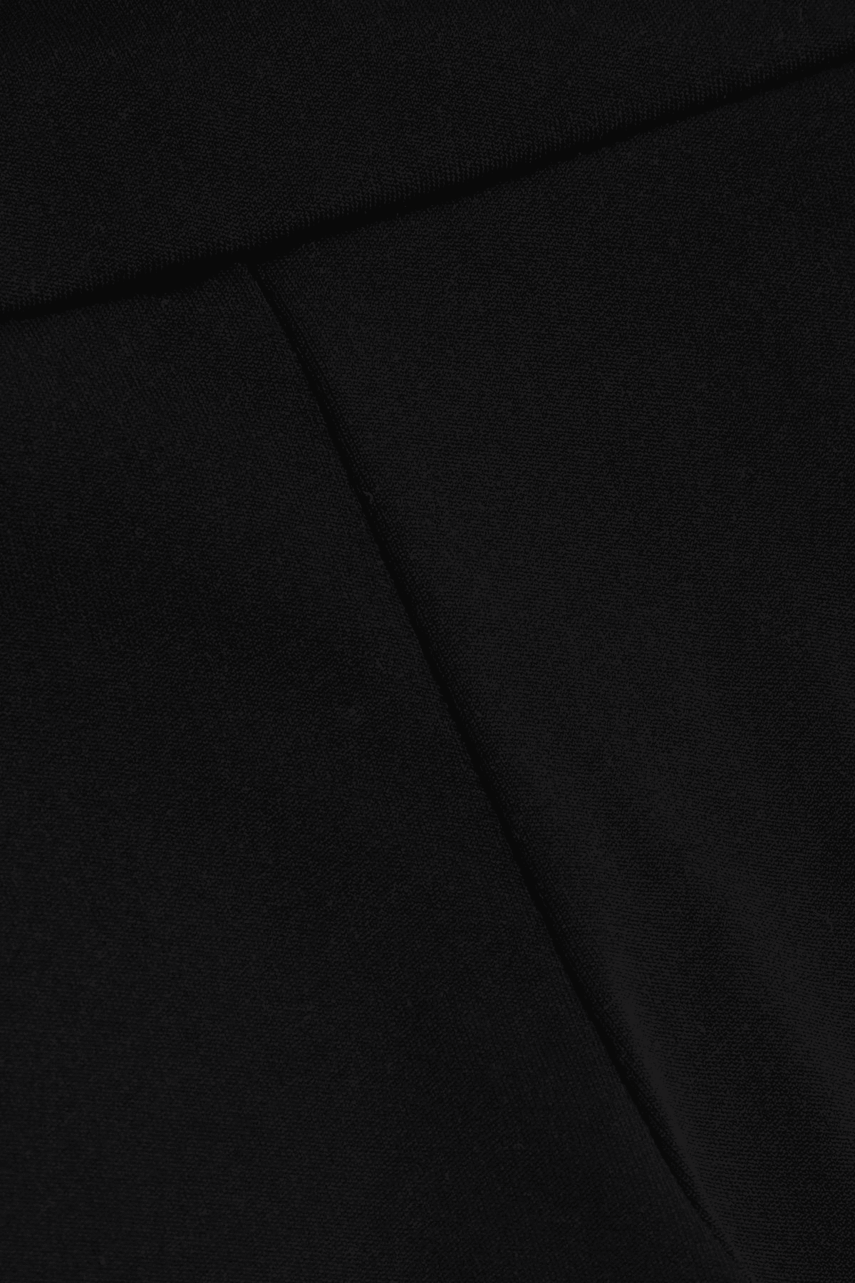 Μαύρο μακρύ κολάν fleece (2-6 ετών) - Image 3
