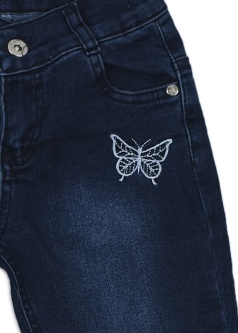 Κοριτσίστικο blue jean "BUTTERFLY" (7-11 ετών) - Image 2