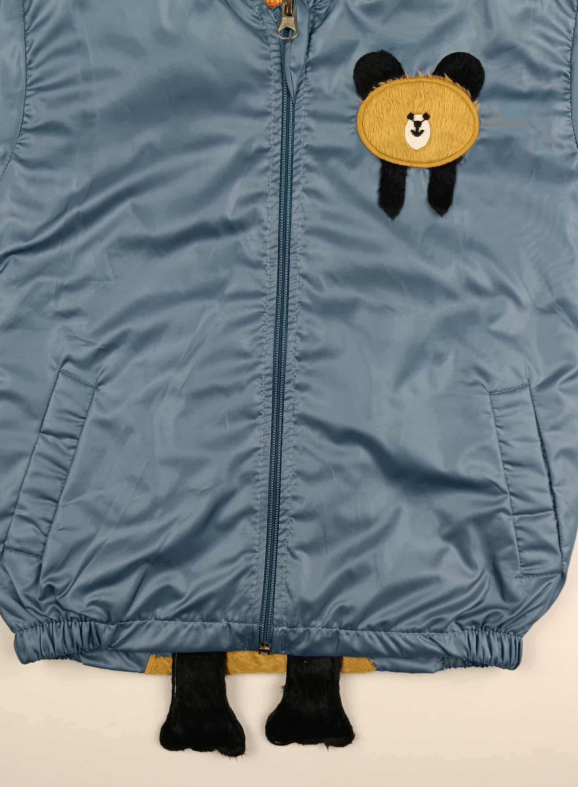 Μπλε αδιάβροχο "HAPPY BEAR" (12μηνών-4 ετών) - Image 3