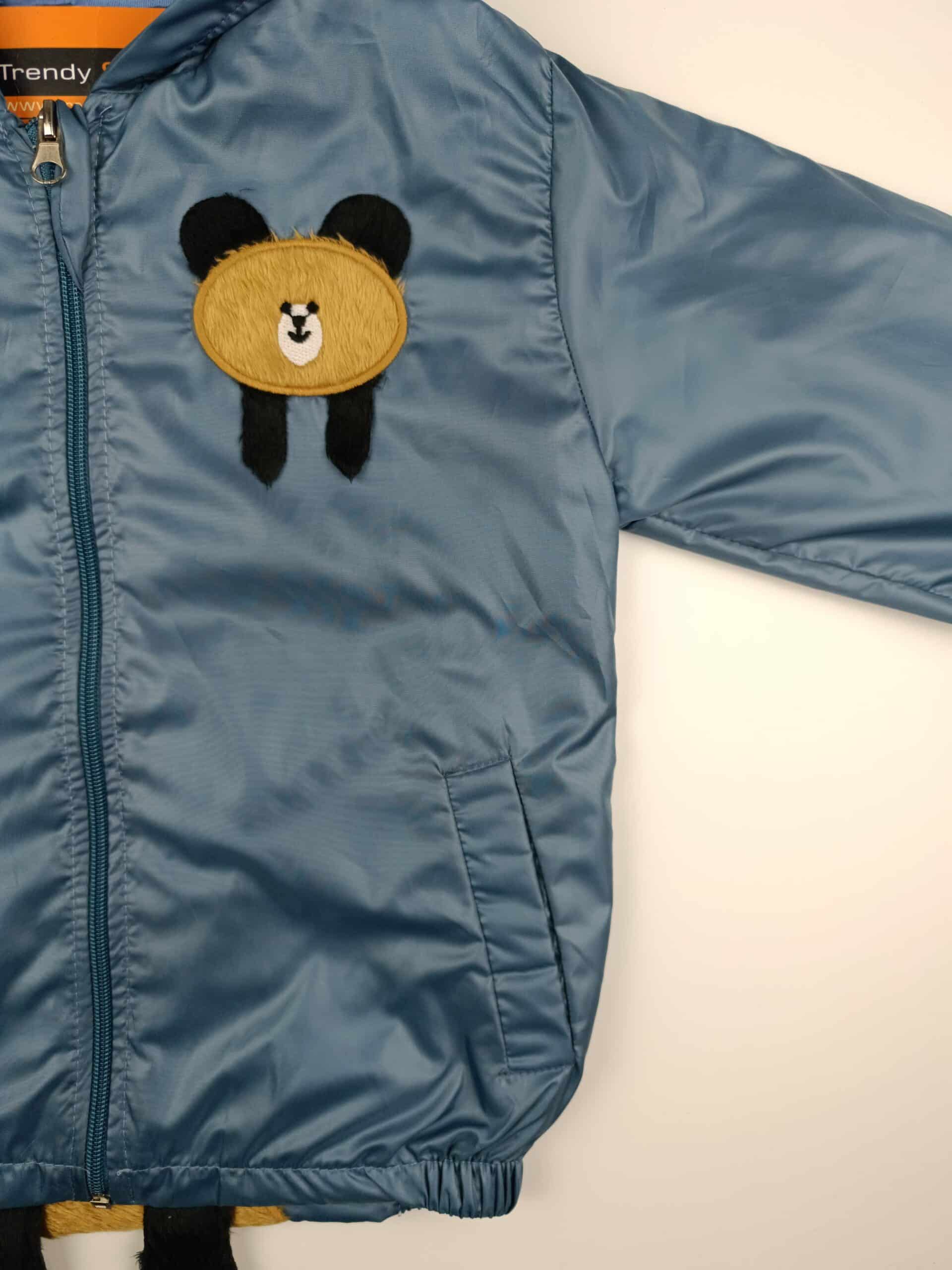 Μπλε αδιάβροχο "HAPPY BEAR" (12μηνών-4 ετών) - Image 4