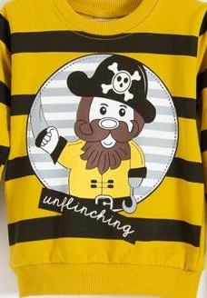 Σετ ριγέ φόρμες "PIRATE" (2-6 ετών) - Image 2