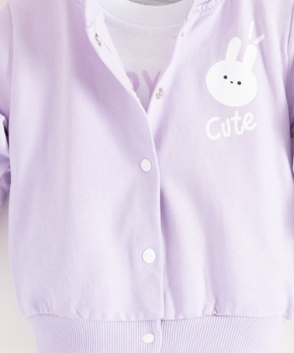 Φόρμες "CUTE" σετ 3τμχ (6-18μηνών) - Image 3