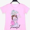 Κοντομάνικο T-shirt "Powerful girl" (14 ετών)