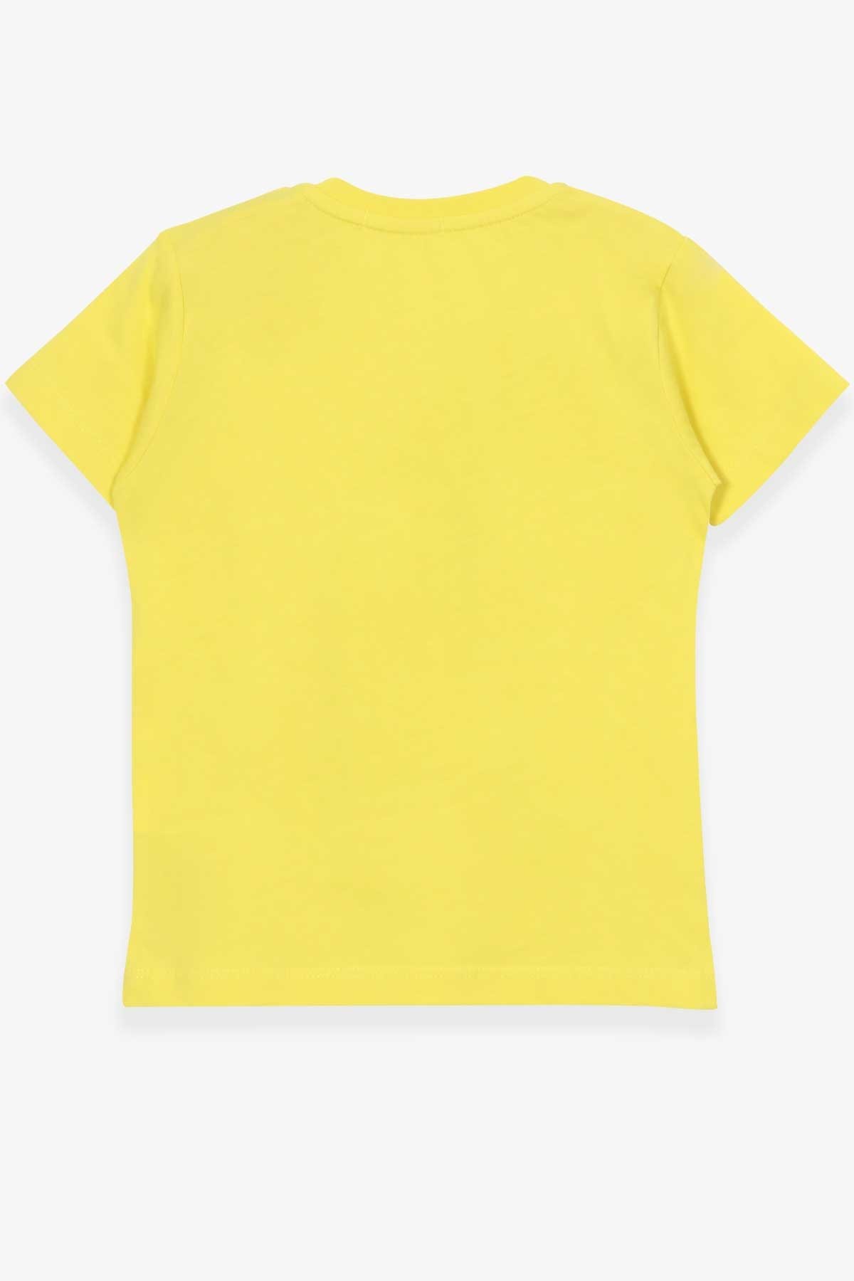 Κίτρινο T-shirt "Blue Dino" (2 ετών) - Image 2