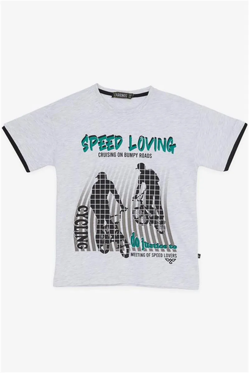 Σετ βερμούδα & μπλούζα "Speed Loving" (6 ετών) - Image 3