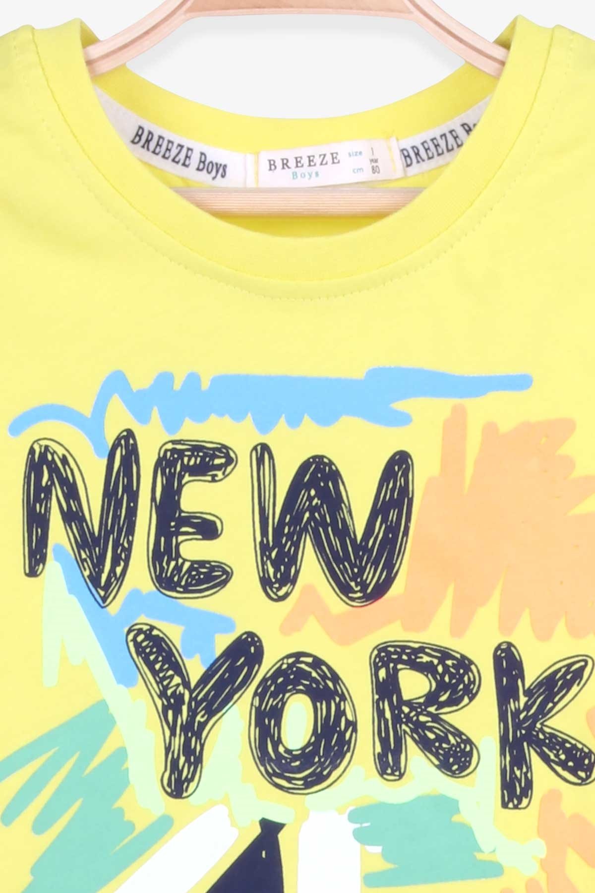 Βερμούδα & μπλούζα, “New York 4 cool boy” (2 ετών) - Image 3