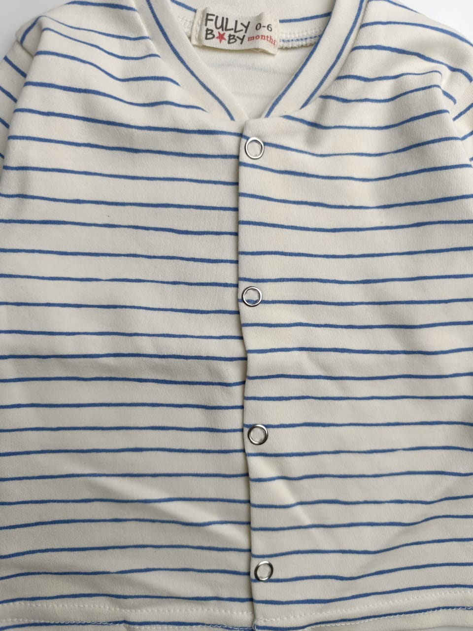 Unisex πιτζάμες με ρίγες (9 μηνών) - Image 3