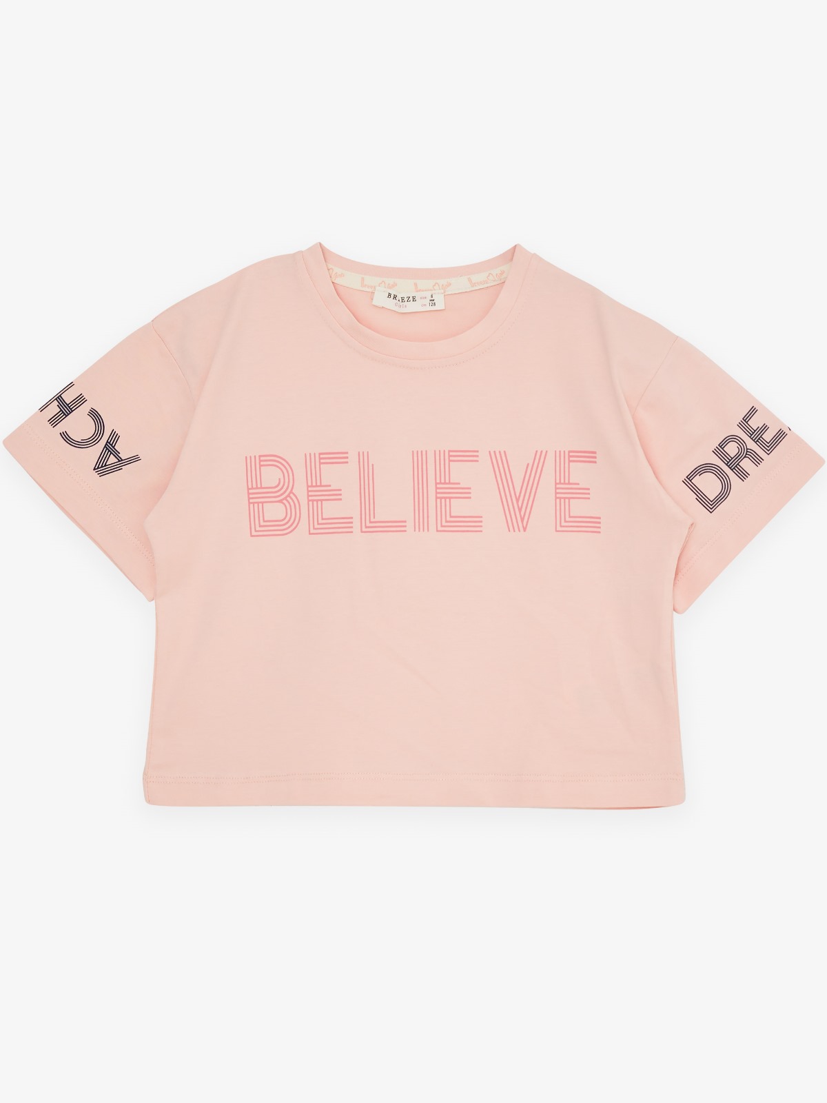 Σετ κολάν & T-Shirt σομόν BELIEVE (8-12 ετών) - Image 4