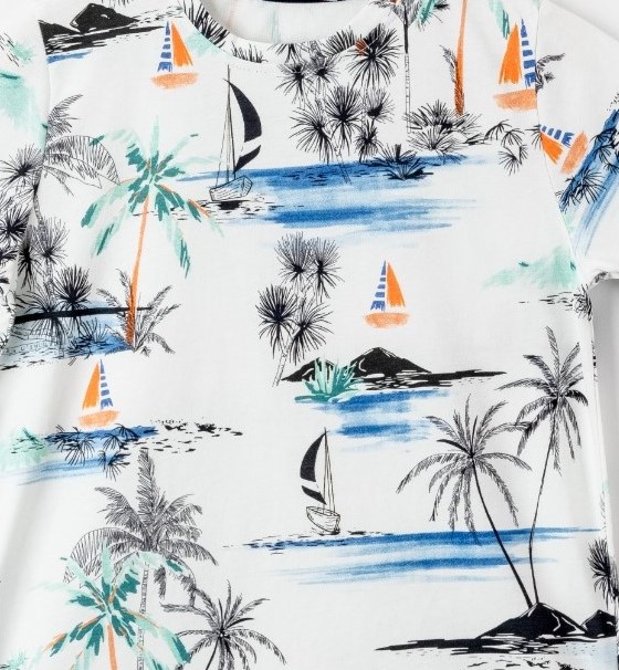 T-shirt με φοίνικες για αγόρι (9-13 ετών) - Image 3