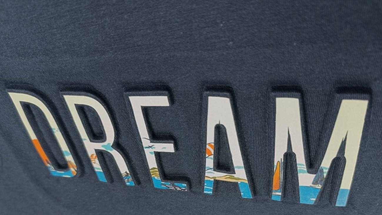 Μπλε T-shirt με στάμπα για αγόρι (5-9 ετών) - Image 2