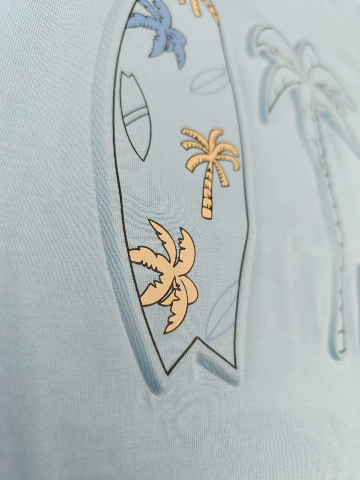Γαλάζιο T-shirt με στάμπα για αγόρι (5-9 ετών) - Image 4