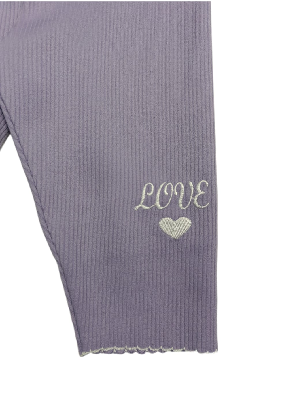 Κολάν ριπ κάπρι μωβ LOVE(3-8 ετών) - Image 3