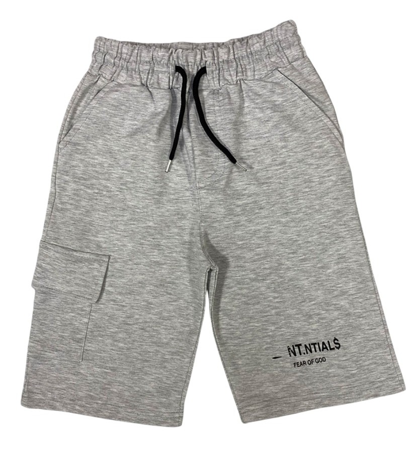 Trendy Shop Γκρι βερμούδα για αγόρι (9-12 ετών)